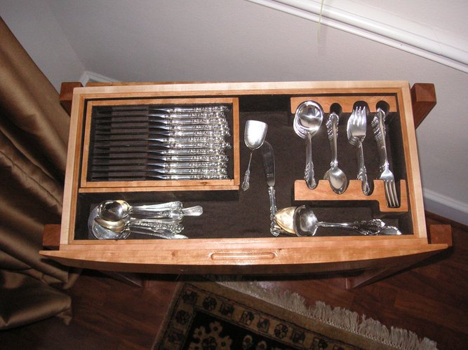Silverware Chest FineWoodworking