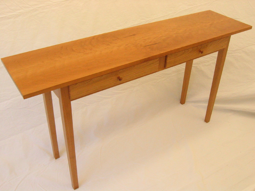 Shaker Style Hall Table FineWoodworking