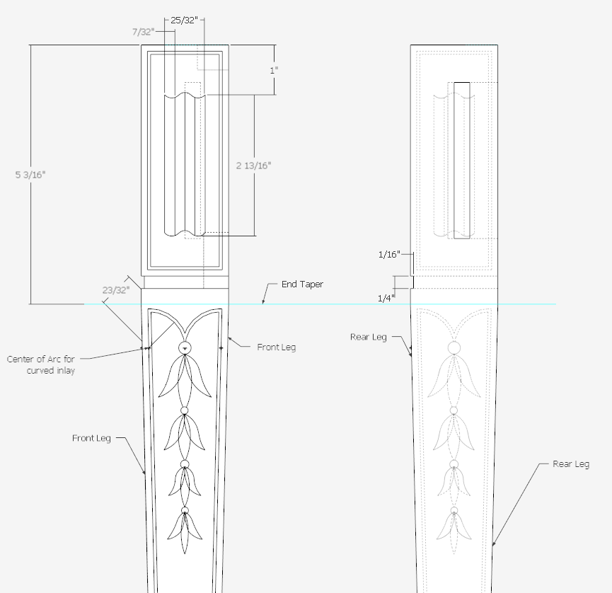Shop Drawings for Difficult Components - FineWoodworking
