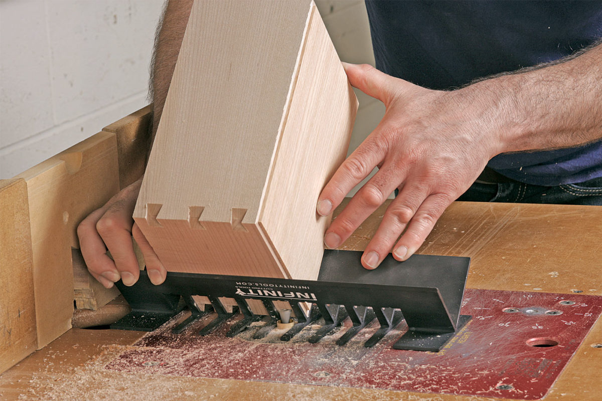 Dovetail spline system by Infinity FineWoodworking