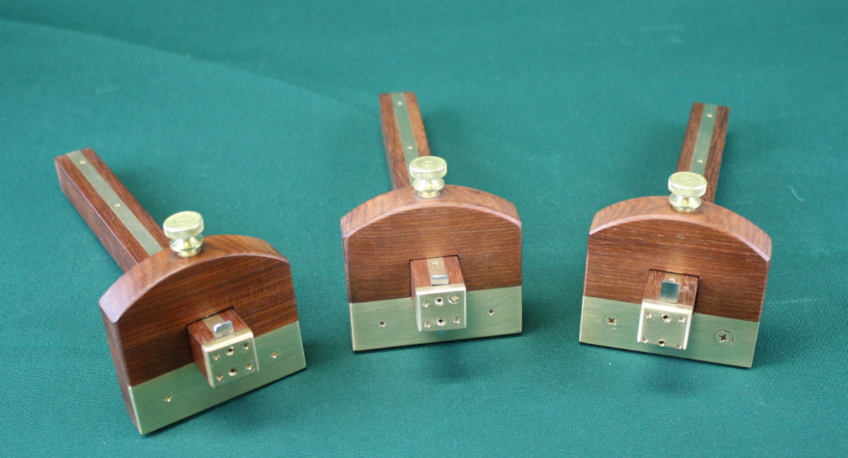 Brass and Rosewood Cutting Gauges FineWoodworking
