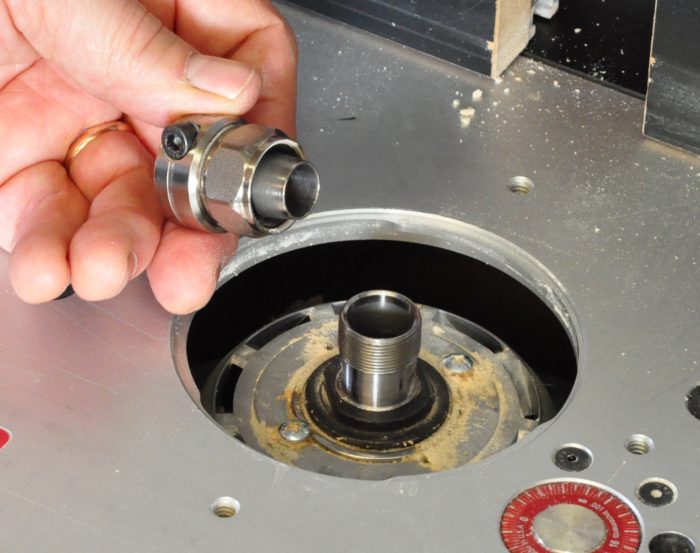 Quickchange router collet (aka QuickChange Chuck) FineWoodworking