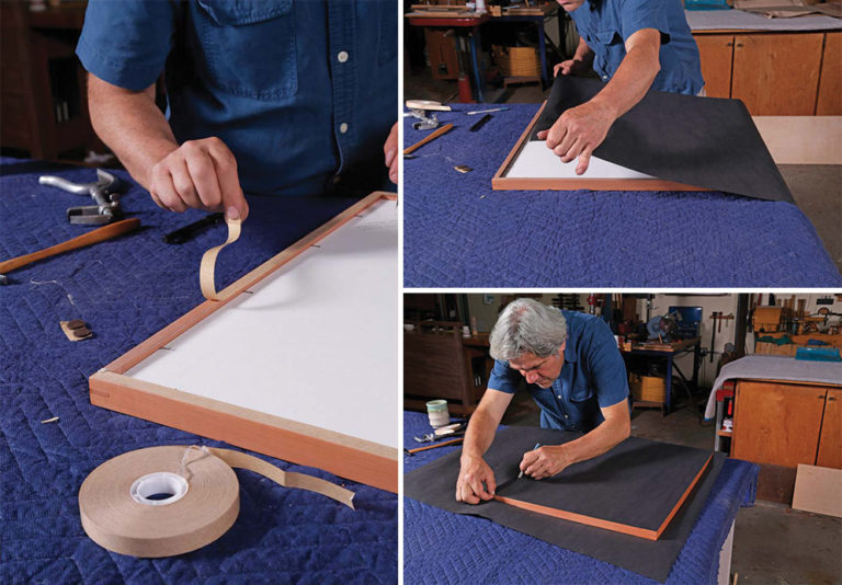 How to Add Glass and Art to a Picture Frame FineWoodworking