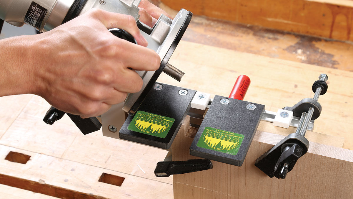 Boxjoint jig by Woodhaven FineWoodworking