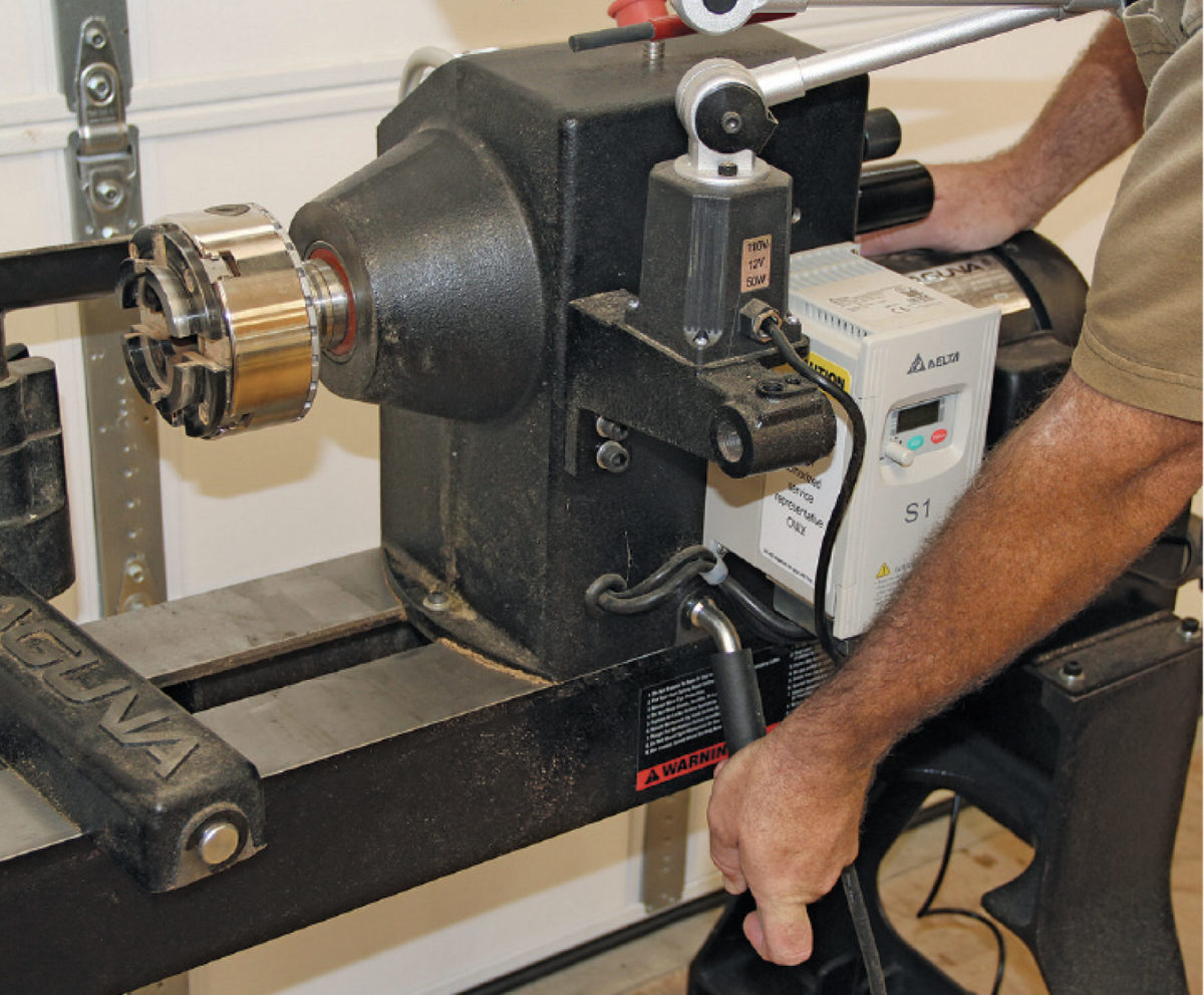 Laguna Revo 18/36 lathe FineWoodworking