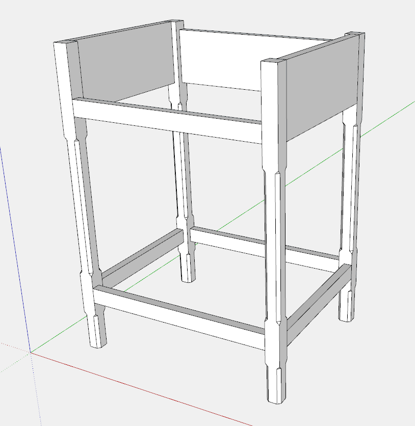 How to Develop a Piece of Furniture in SketchUp Part II FineWoodworking