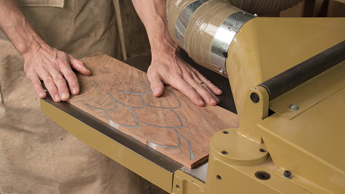 How to create dramatic inlays with epoxy FineWoodworking