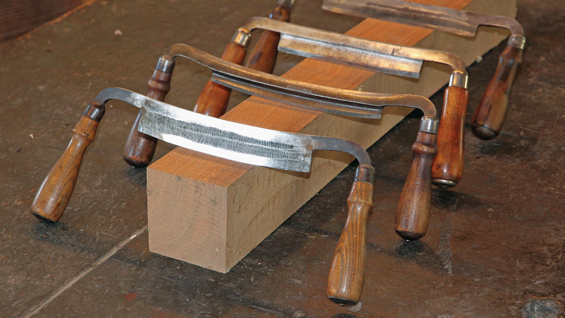 How to Sharpen and Use a Drawknife FineWoodworking