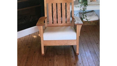 Craftsman style rocker - FineWoodworking
