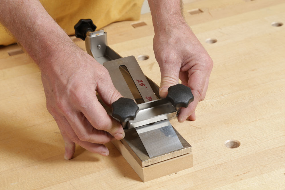 A Look At OfftheStone Honing Guides FineWoodworking