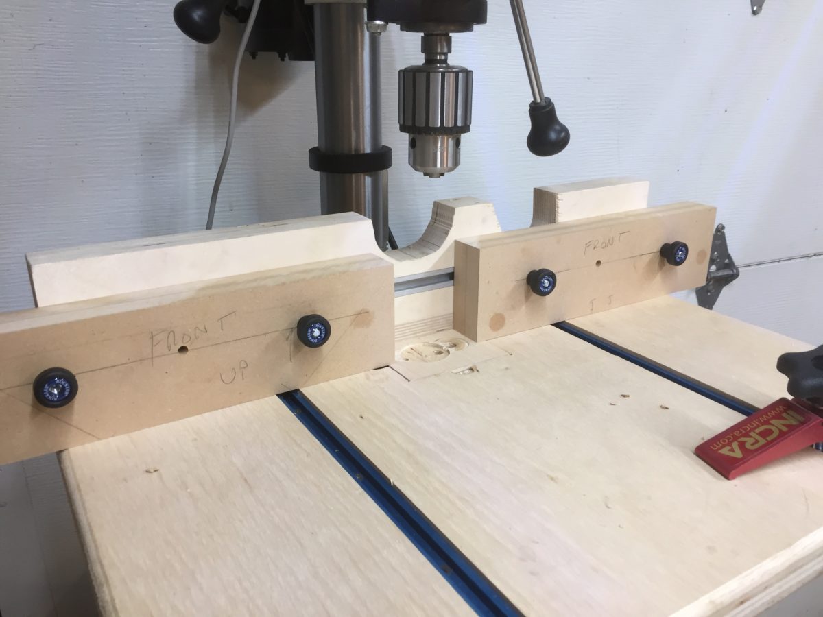 Drill press vertical boring jig FineWoodworking
