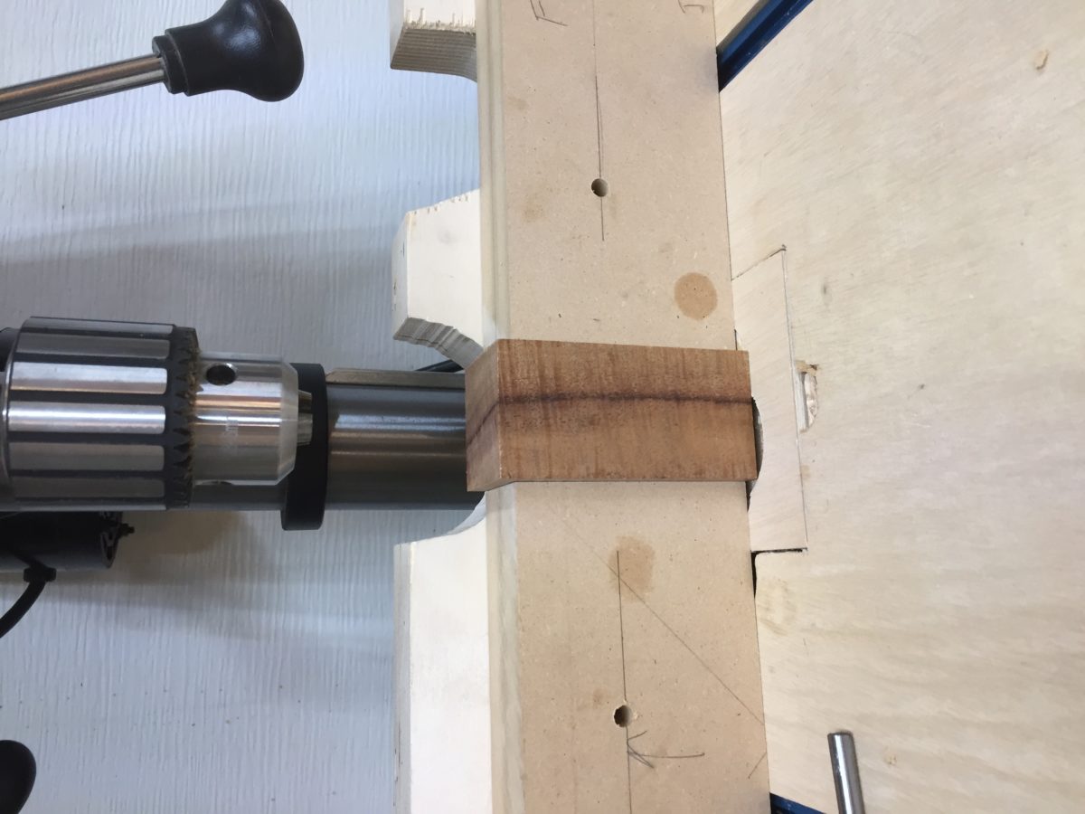 Drill press vertical boring jig FineWoodworking
