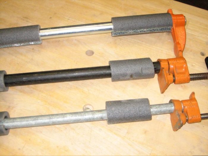 galvanized pipe clamps FineWoodworking