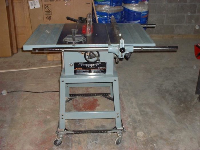 delta rockwell table saw extension