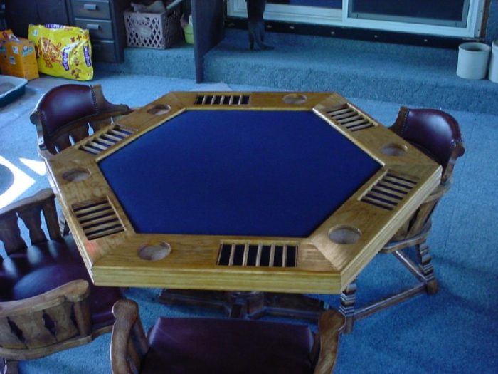 Poker Table Plans FineWoodworking