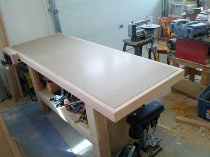 advice on workbench top - finewoodworking