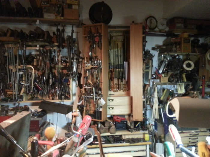 Hand saw storage / display FineWoodworking