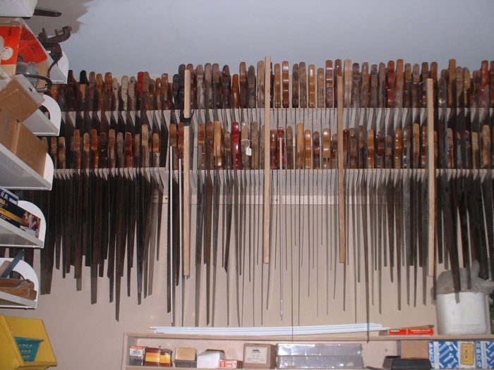 Hand saw storage / display FineWoodworking
