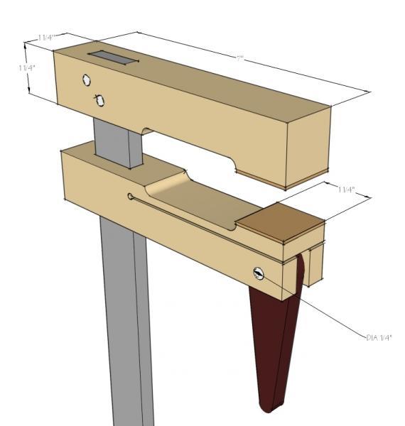 Cam clamp design detail request FineWoodworking