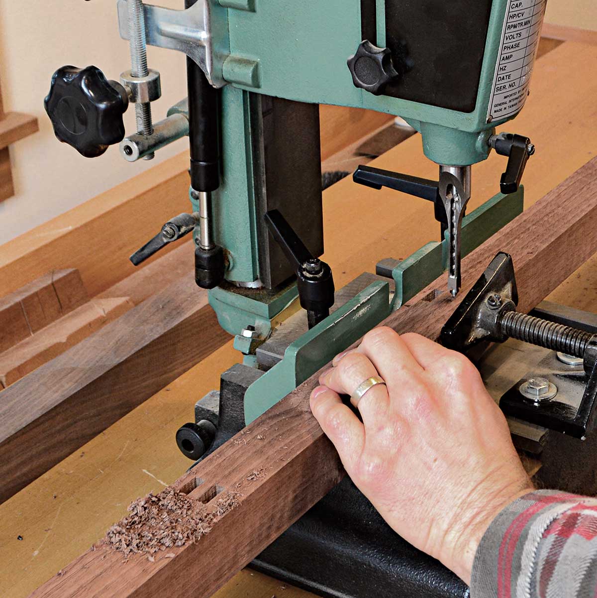 Create Perfect Double Tenons with a Router FineWoodworking