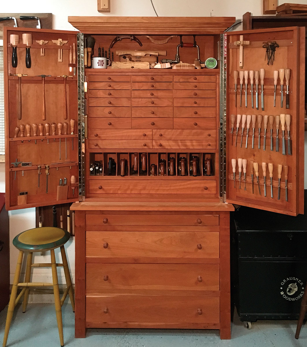 279 Cherry Tool Chest FineWoodworking