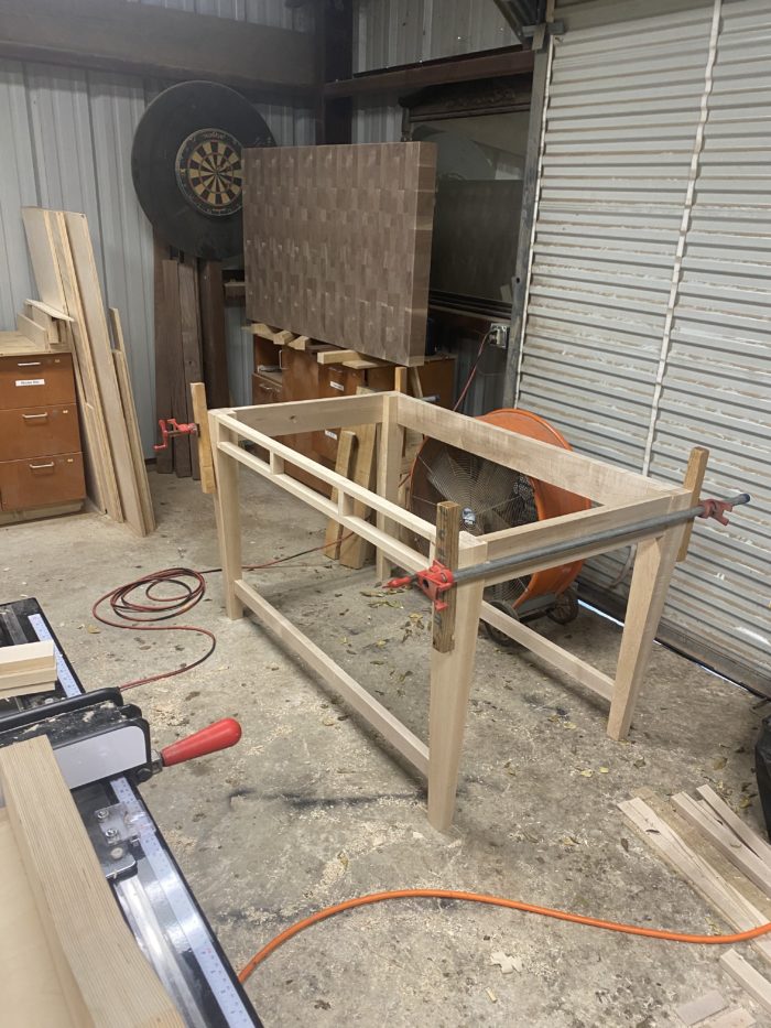 How to attach the middle drawer guides and runners to a table apron FineWoodworking