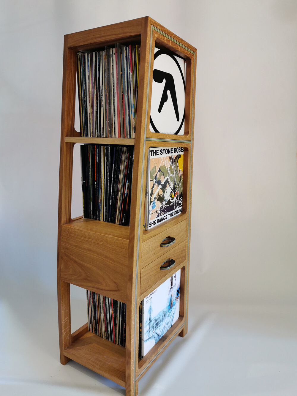 Vinyl storage unit FineWoodworking
