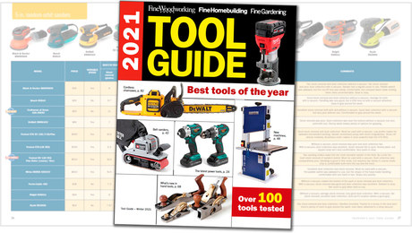 online extras from tool guide 2021 - finewoodworking