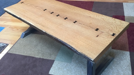 Slab Table – a Family Affair! - FineWoodworking