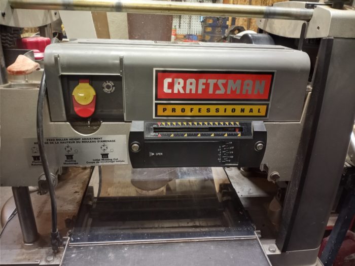 Craftsman 15" Planer/Molder with Dust Collection FineWoodworking
