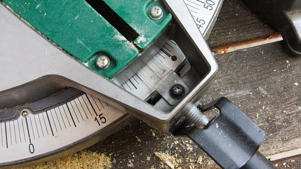 Set a chopsaw to cut at 30 degrees.
