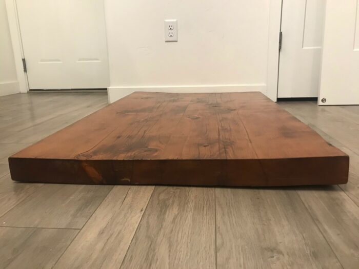 Warped 2 1/2" Thick Pine Coffee Table Top FineWoodworking