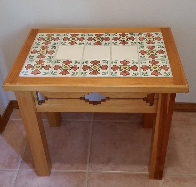 Southwestern tiled tables FineWoodworking