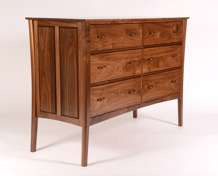 Walnut Dresser FineWoodworking
