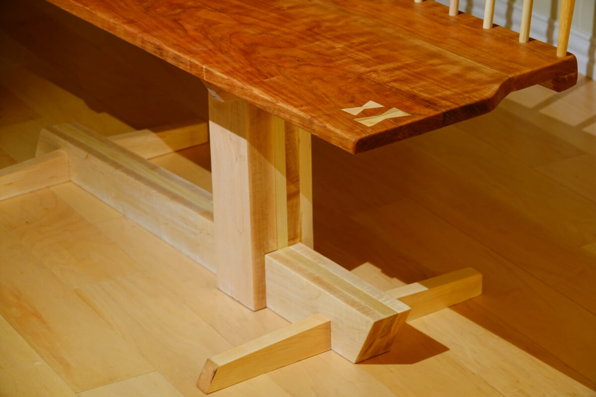 Cantilever bench FineWoodworking