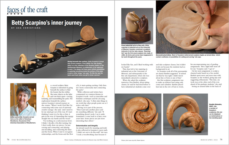 Betty Scarpinos inner journey spread