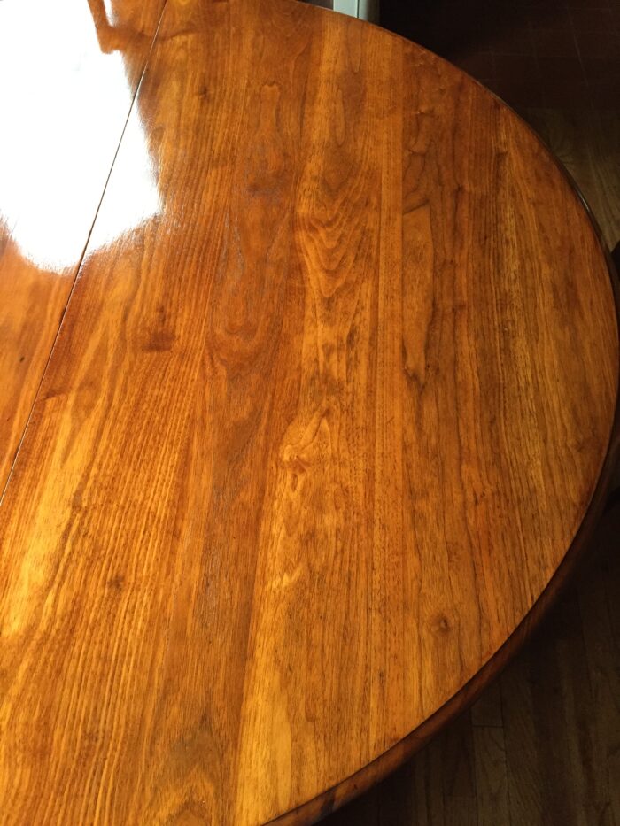 Steel Wool and Wax on Kitchen Table FineWoodworking