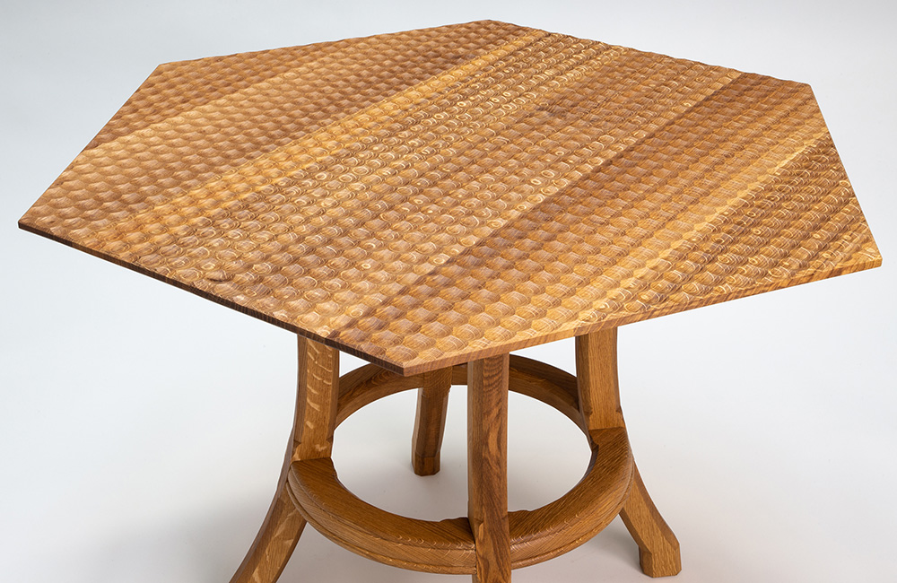 Table Pattern Influenced by Rustic English Furniture FineWoodworking