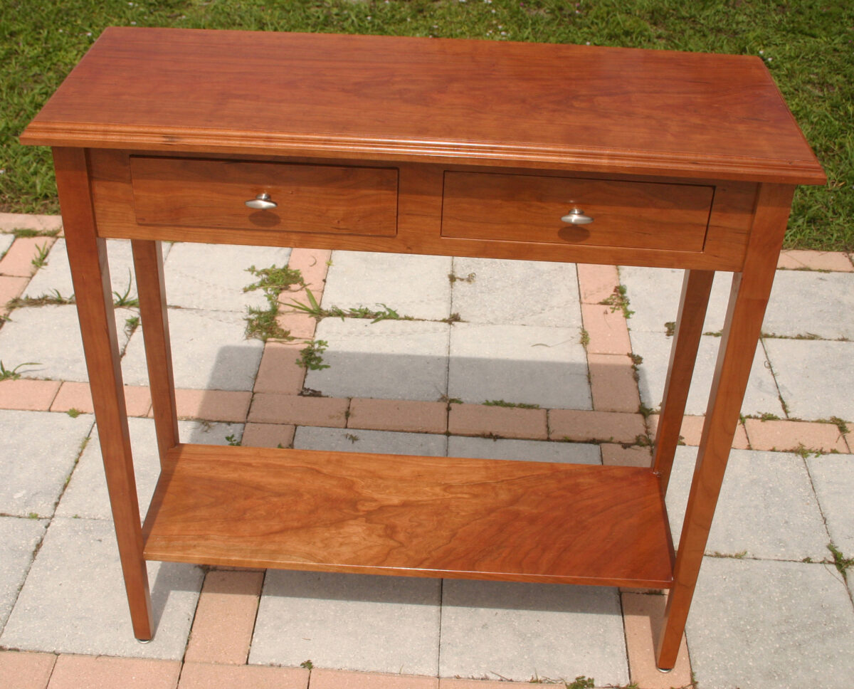 Entryway table FineWoodworking