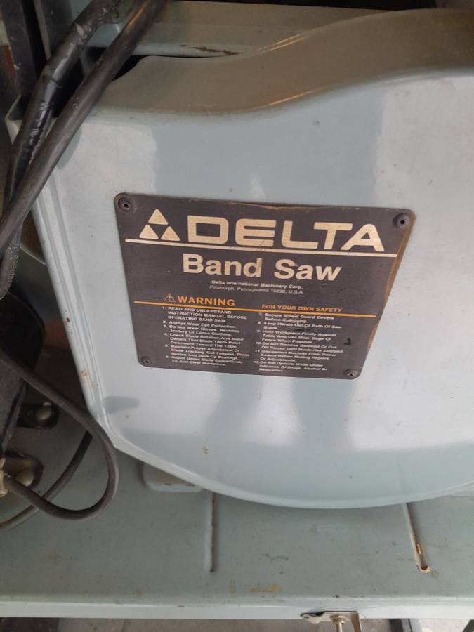 Delta Band Saw Identification FineWoodworking