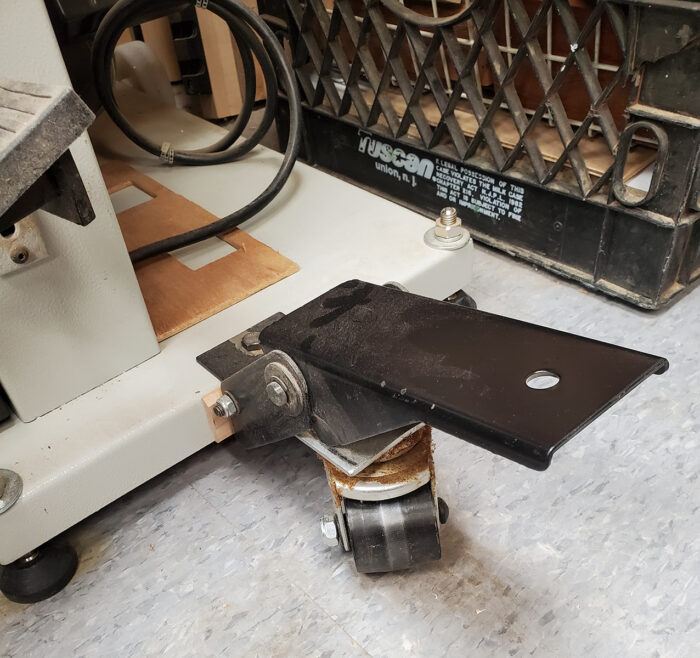Mobile Base for [floor mounted] Drill Press — revisited FineWoodworking