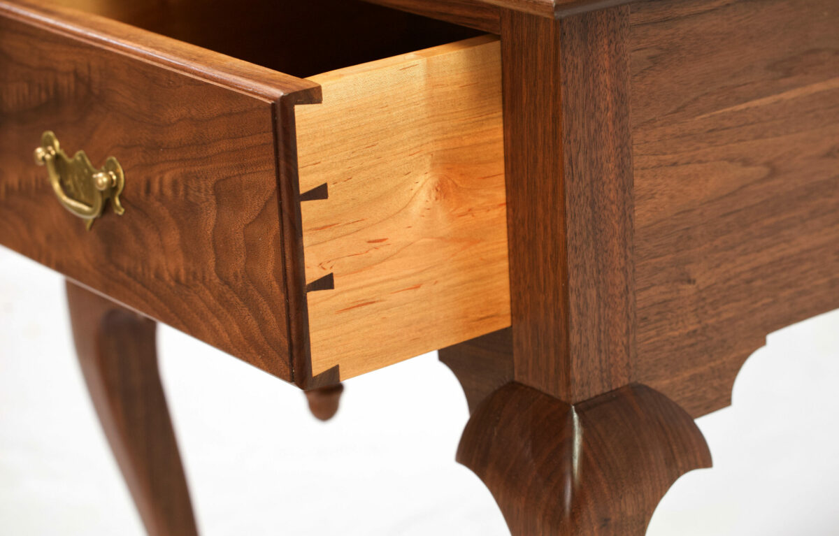 Queen Anne Style Bedside Table FineWoodworking