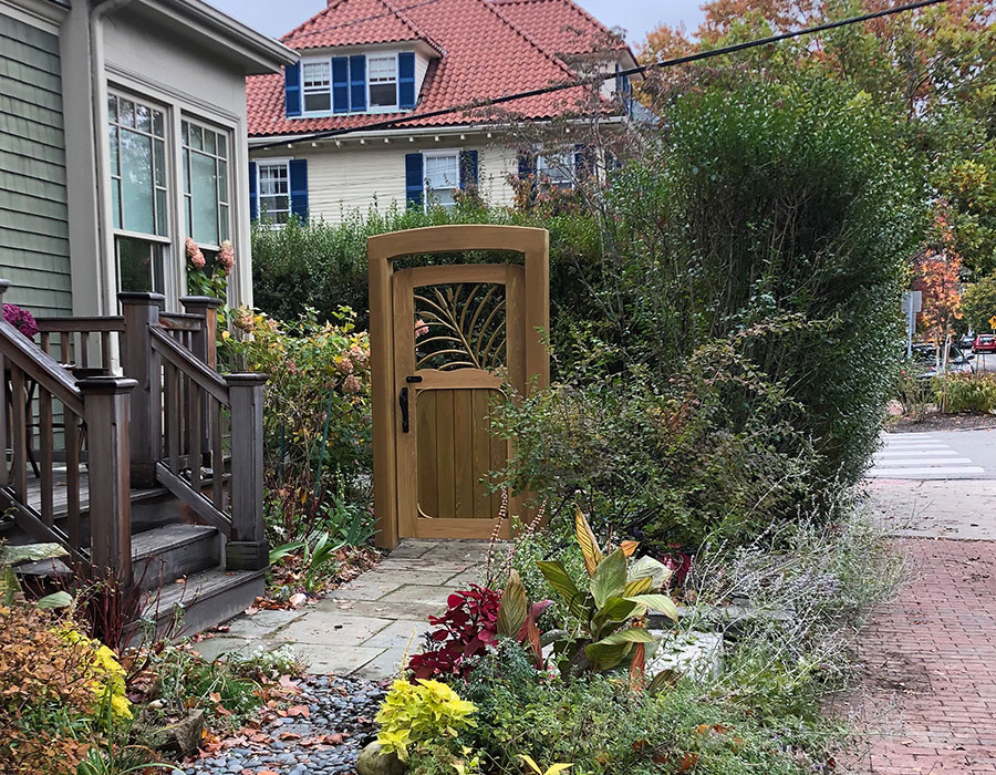 A Grand Entrance into the Garden - FineWoodworking