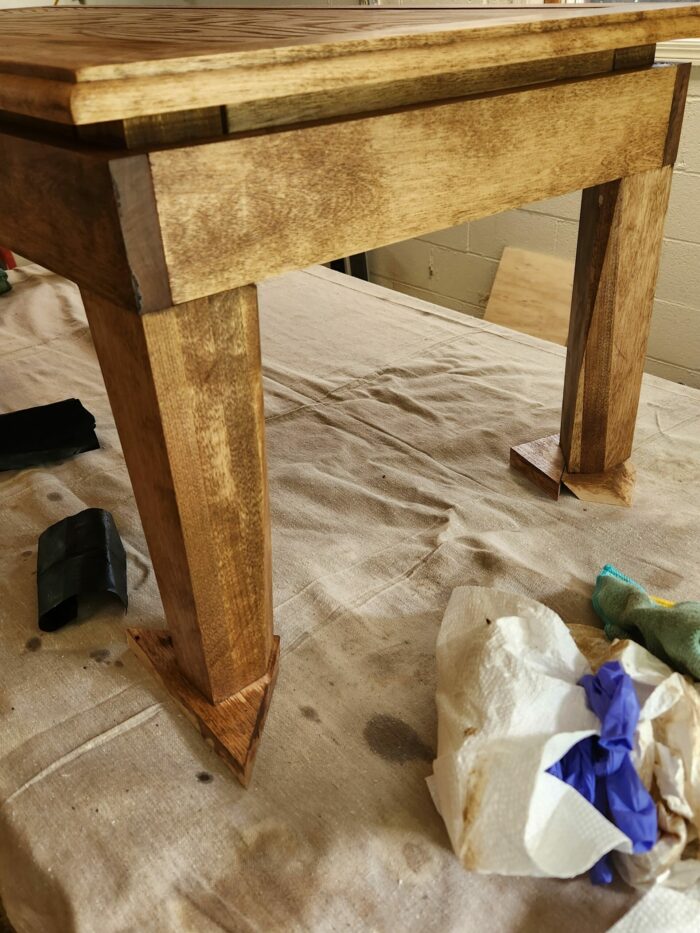 New woodworker with blotchy Watco Danish Oil - FineWoodworking
