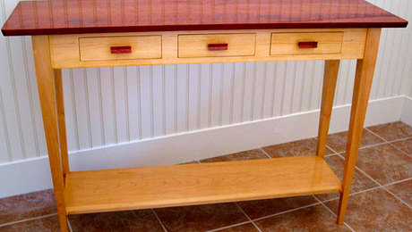 Three-Drawer Hall Table - FineWoodworking