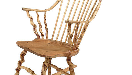 Rustic Twisted Rocker - FineWoodworking