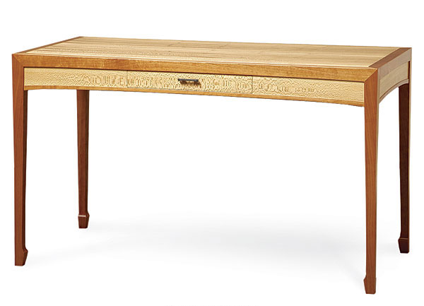 Chinese-Inspired Contemporary Desk - FineWoodworking