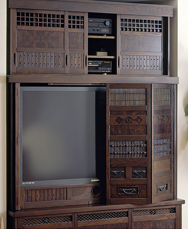 Tansu Entertainment FineWoodworking