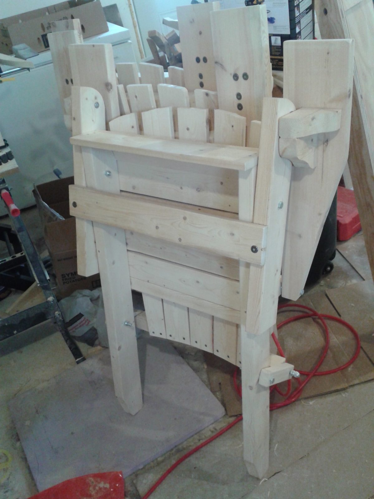 folding muskoka chair FineWoodworking