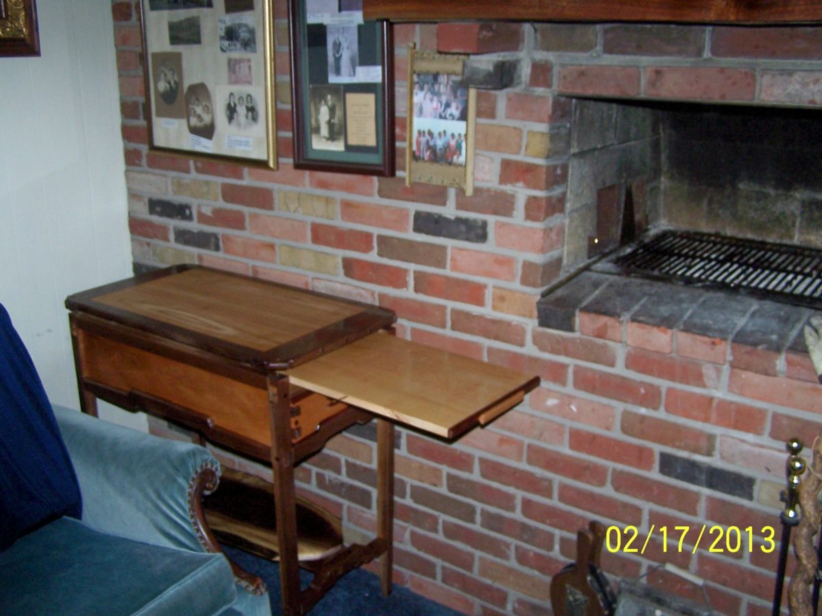 end table for fireplace FineWoodworking